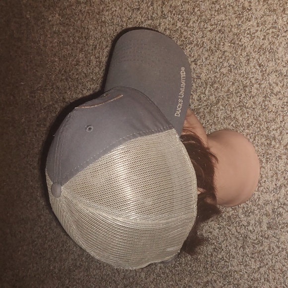 Duck Unlimited Embroidered Trucker Mesh Snapback Hat OS - Picture 6 of 9